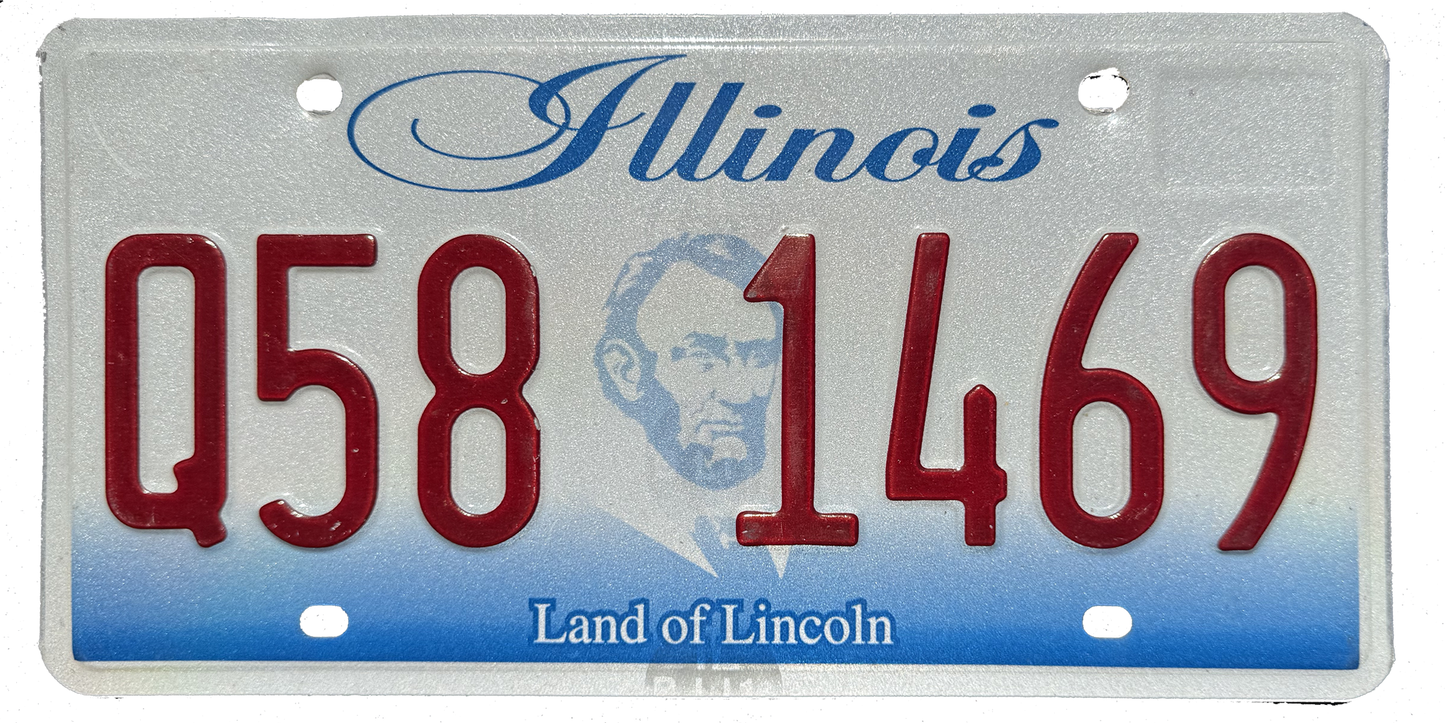 Illinois License Plate Wrap Kit