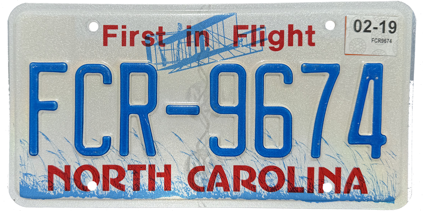 North Carolina Plate Wrap Kit
