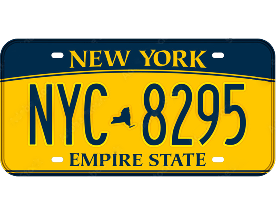 New York License Plate Wrap Kit | Empire State – PlateWraps