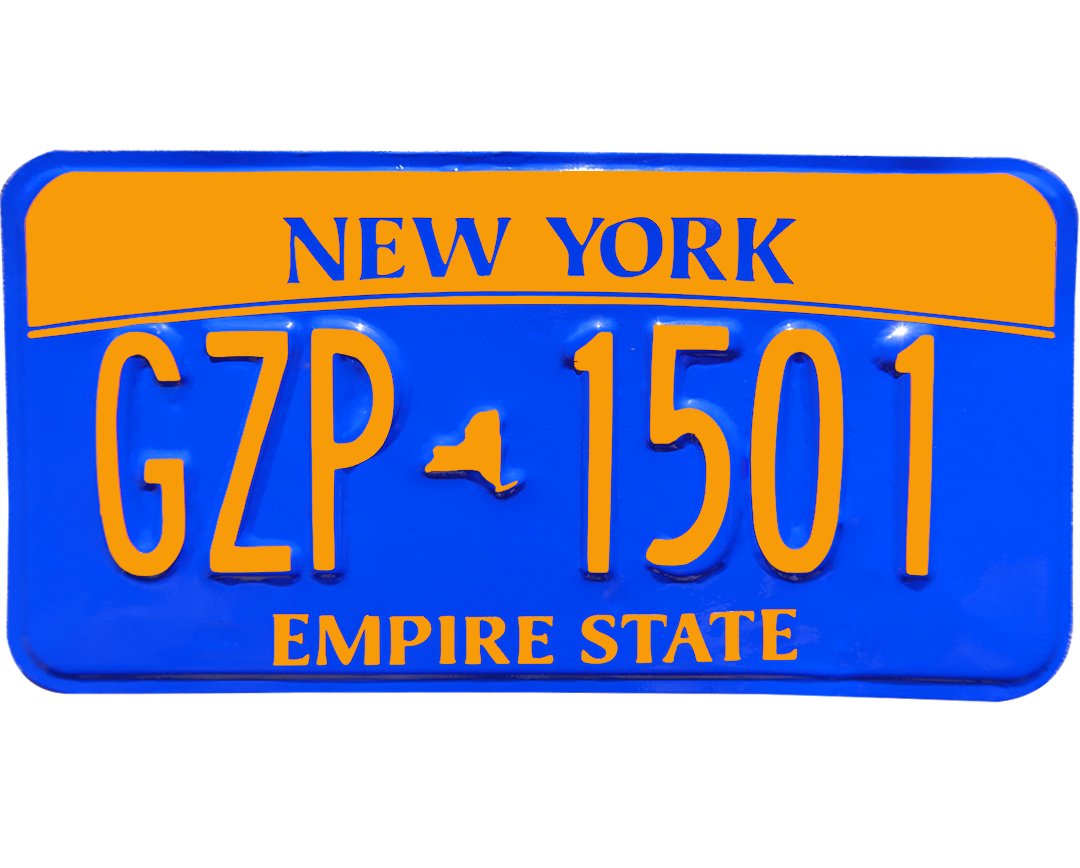 New York License Plate Wrap Kit | Empire State
