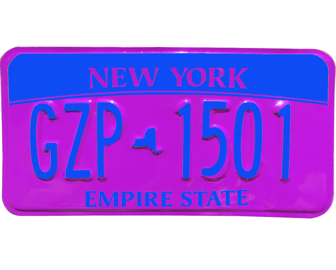New York License Plate Wrap Kit | Empire State