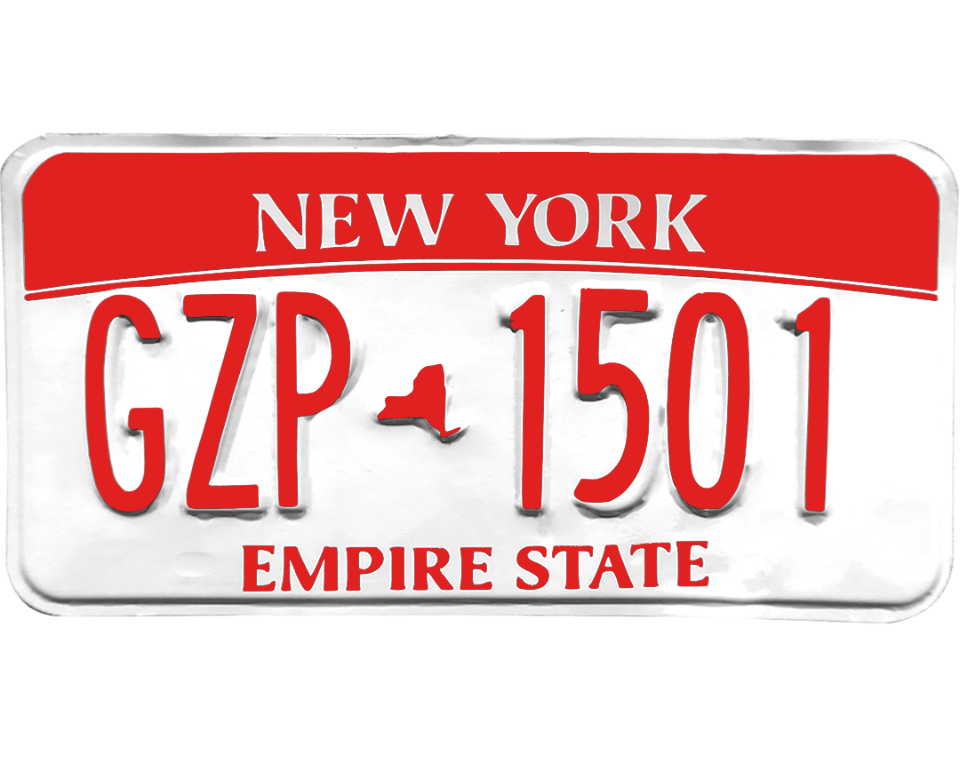 New York License Plate Wrap Kit Empire State PlateWraps