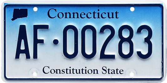 Connecticut License Plate Wrap Kit