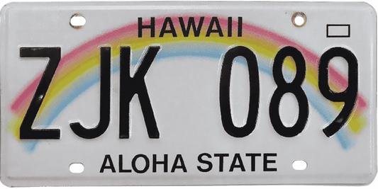 Hawaii License Plate Wrap Kit