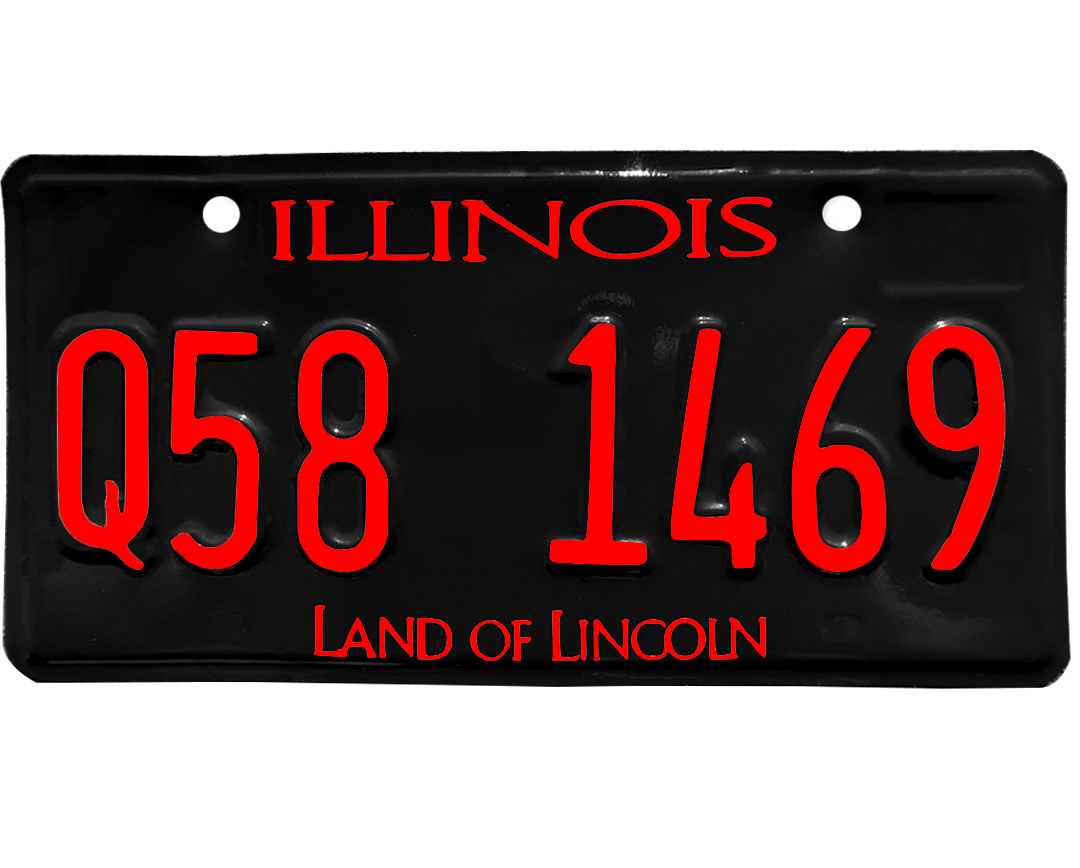 Illinois License Plate Wrap Kit