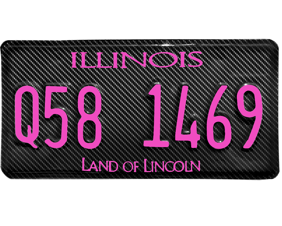 Illinois License Plate Wrap Kit PlateWraps