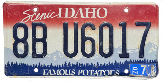 Idaho License Plate Wrap Kit