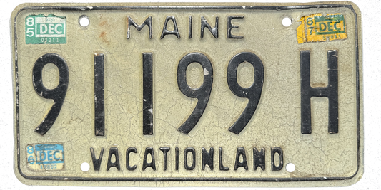 Maine License Plate Wrap Kit