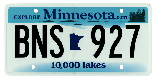 Minnesota License Plate Wrap Kit
