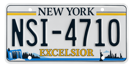 New York License Plate Wrap Kit | Excelsior