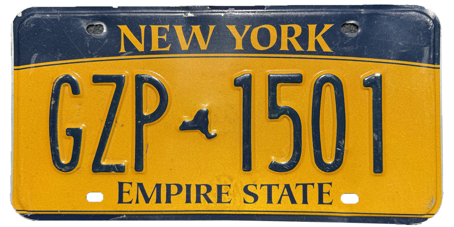 New York License Plate Wrap Kit | Empire State