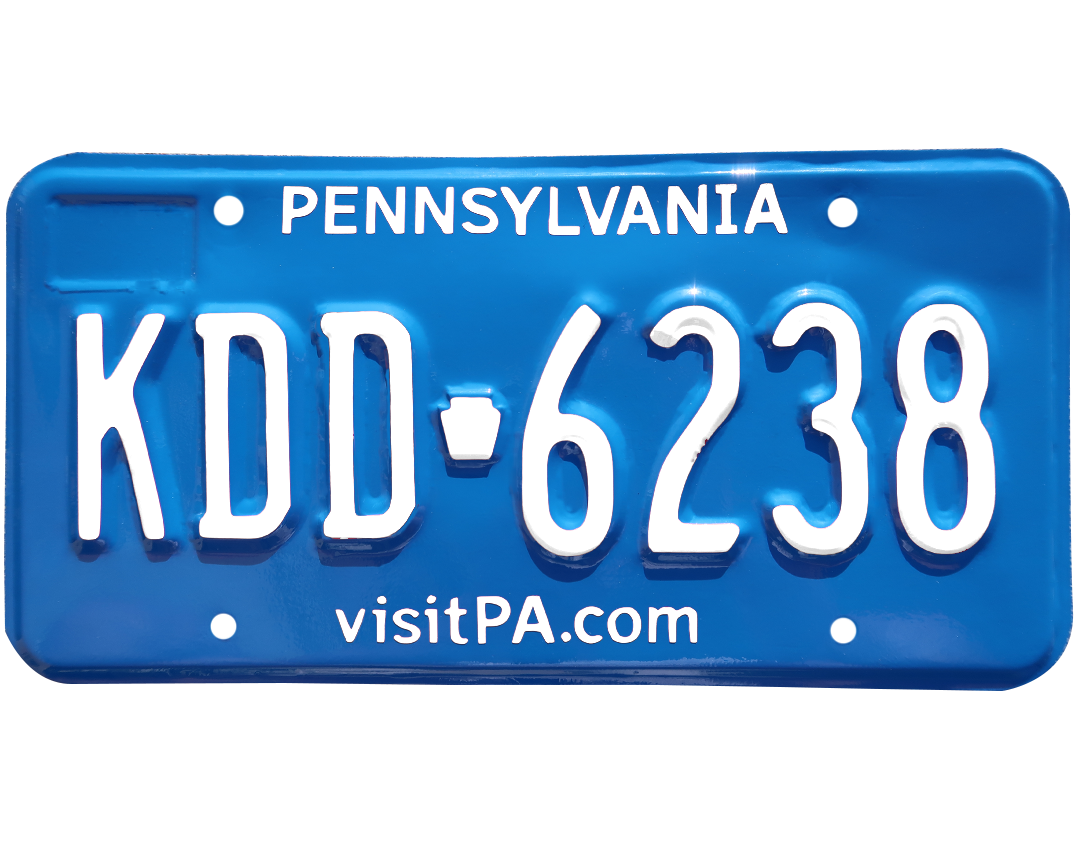 Pennsylvania License Plate Wrap Kit PlateWraps
