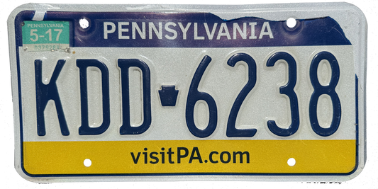 Pennsylvania License Plate Wrap Kit
