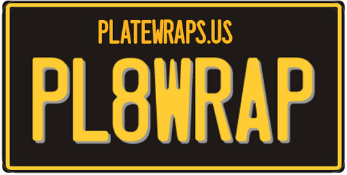 License plate wrap kits – PlateWraps