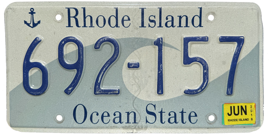 Rhode Island License Plate Wrap Kit