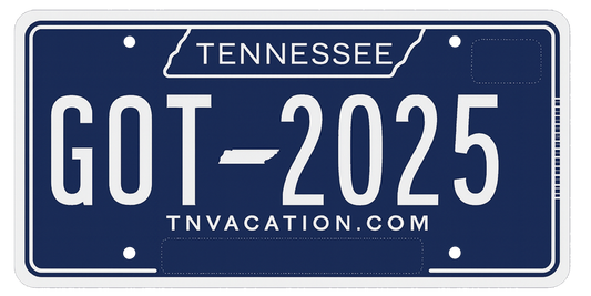 Tennessee License Plate Wrap Kit