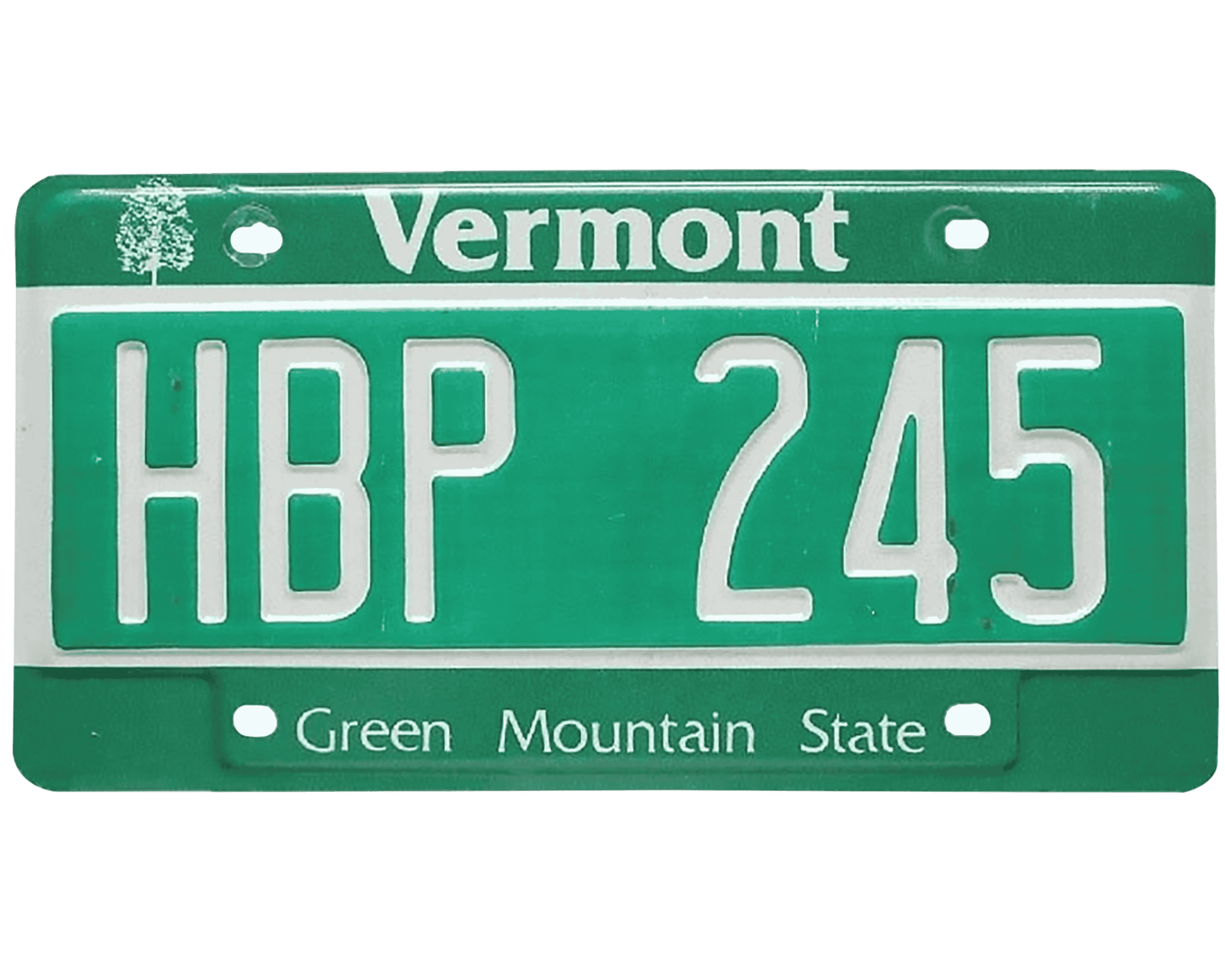 Vermont License Plate Wrap Kit