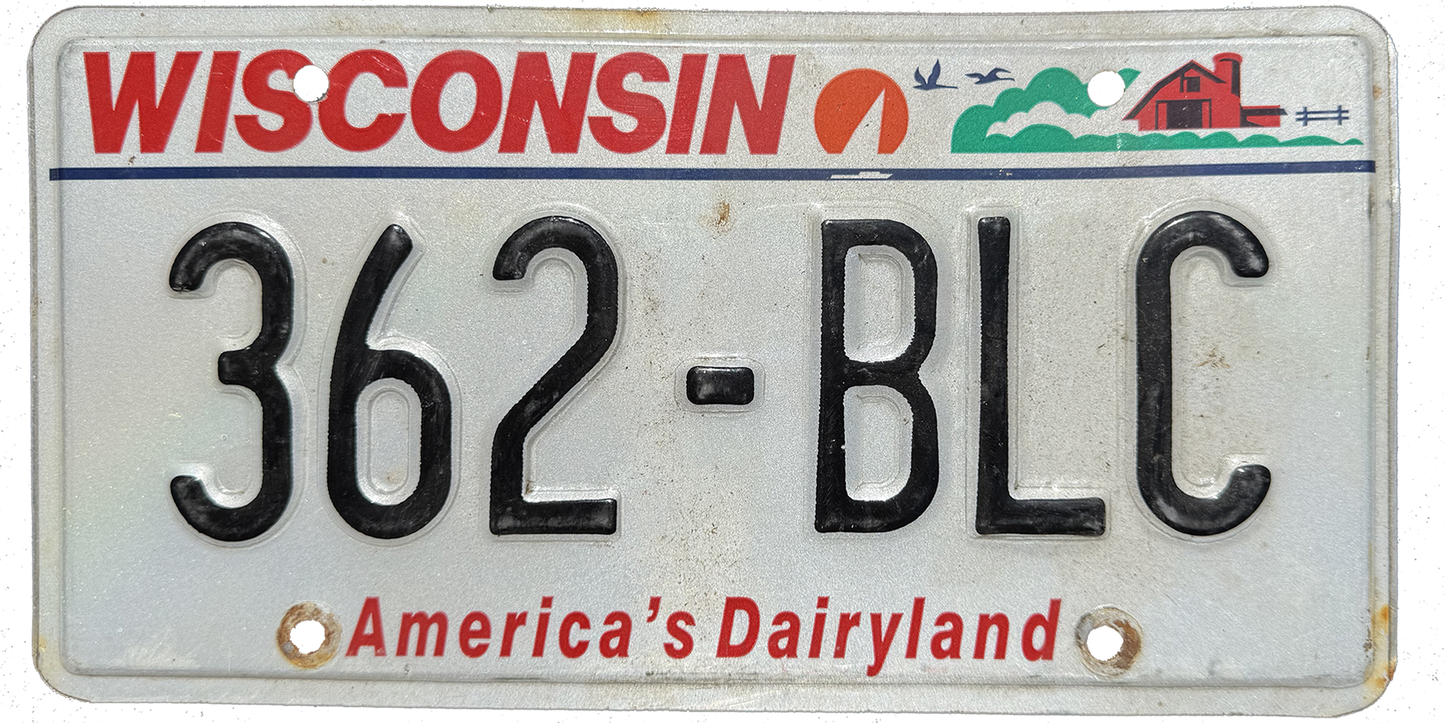 Wisconsin License Plate Wrap Kit