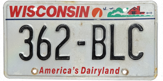 Wisconsin License Plate Wrap Kit