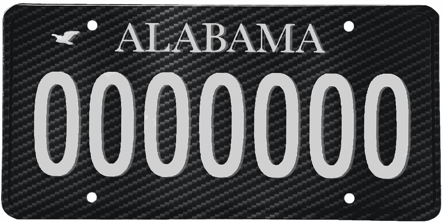 Alabama License Plate Wrap Kit