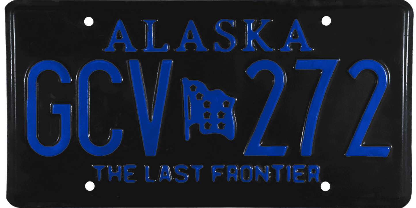 Alaska License Plate Wrap Kit