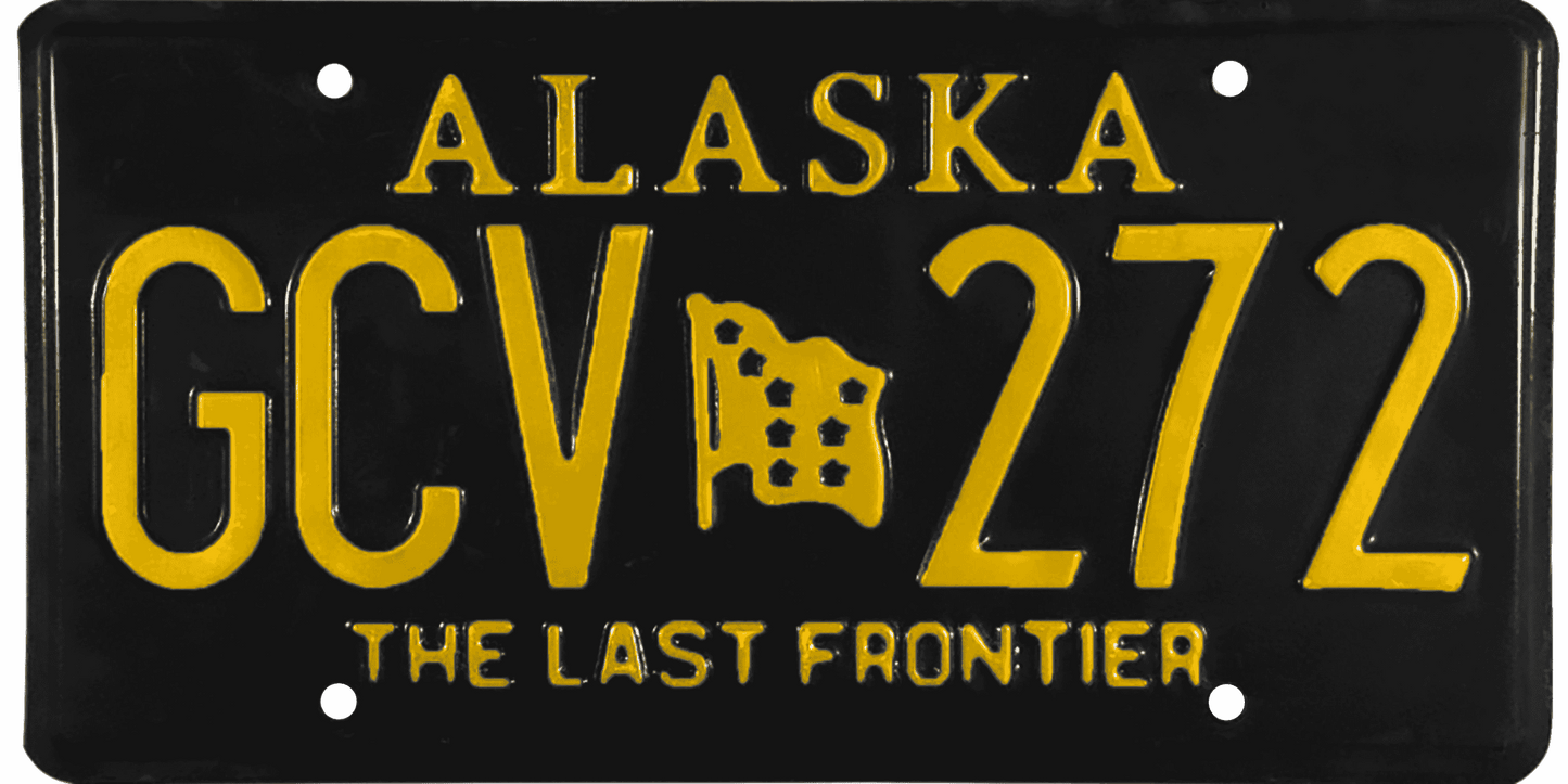 Alaska License Plate Wrap Kit