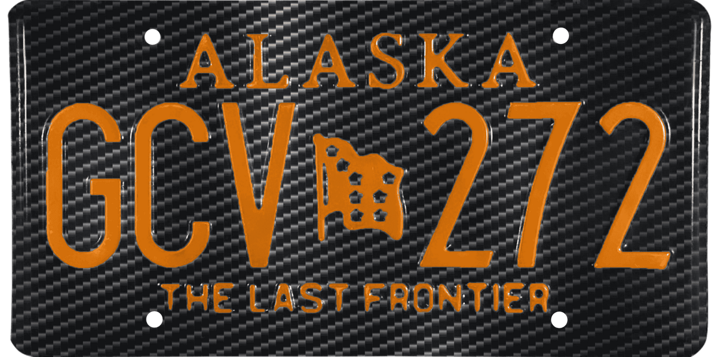 Alaska License Plate Wrap Kit