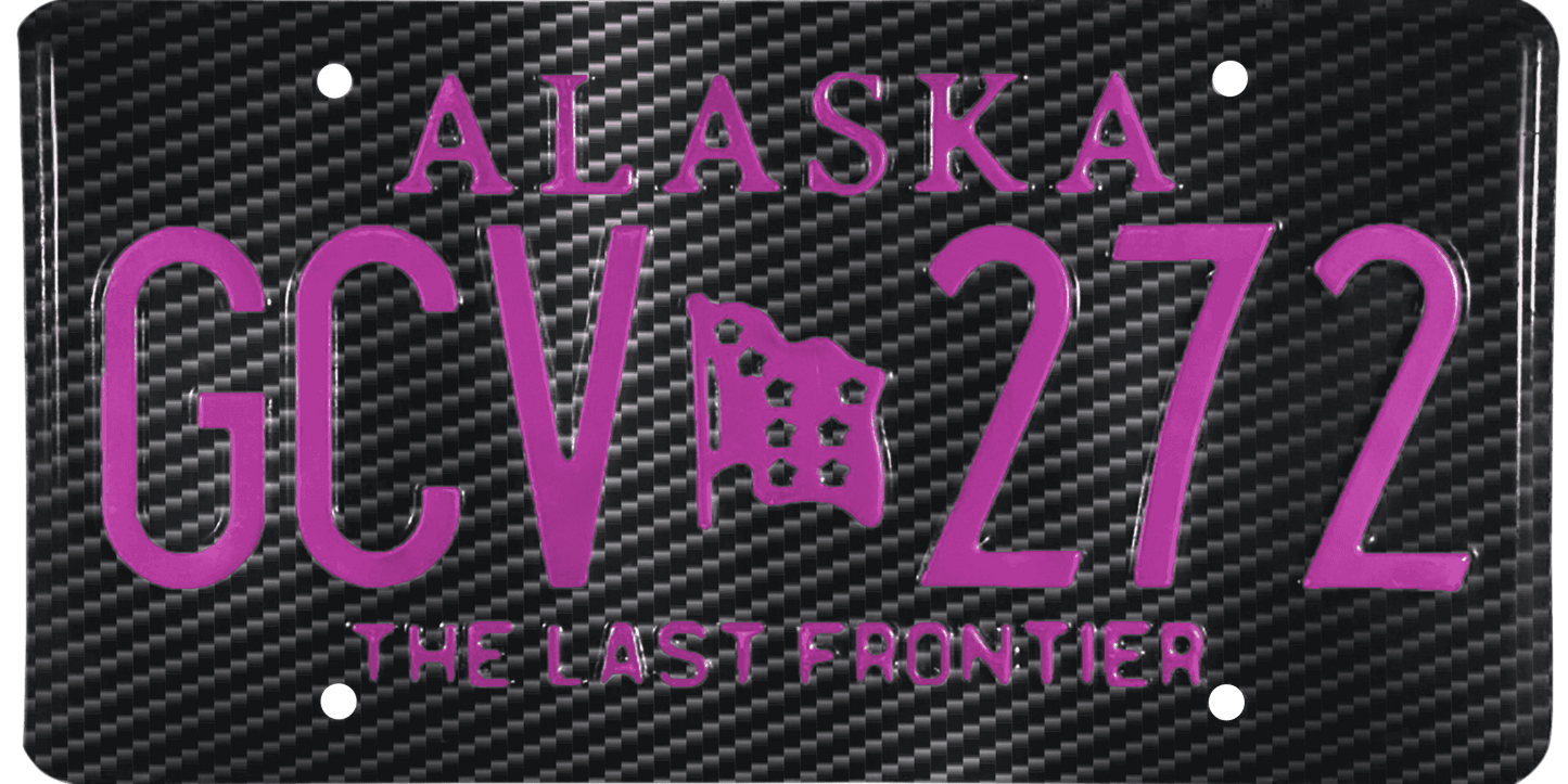 Alaska License Plate Wrap Kit