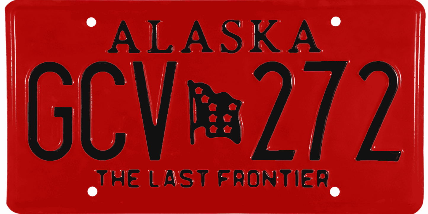 Alaska License Plate Wrap Kit