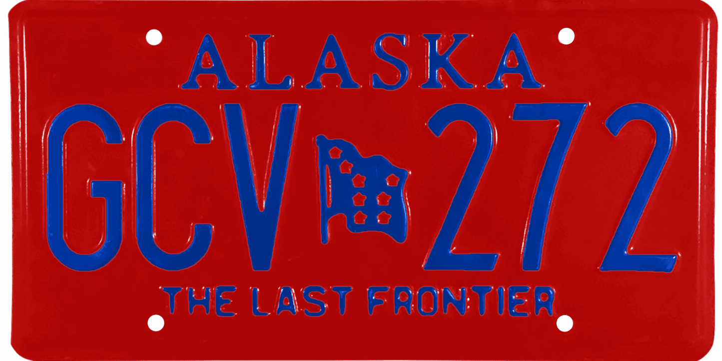 Alaska License Plate Wrap Kit