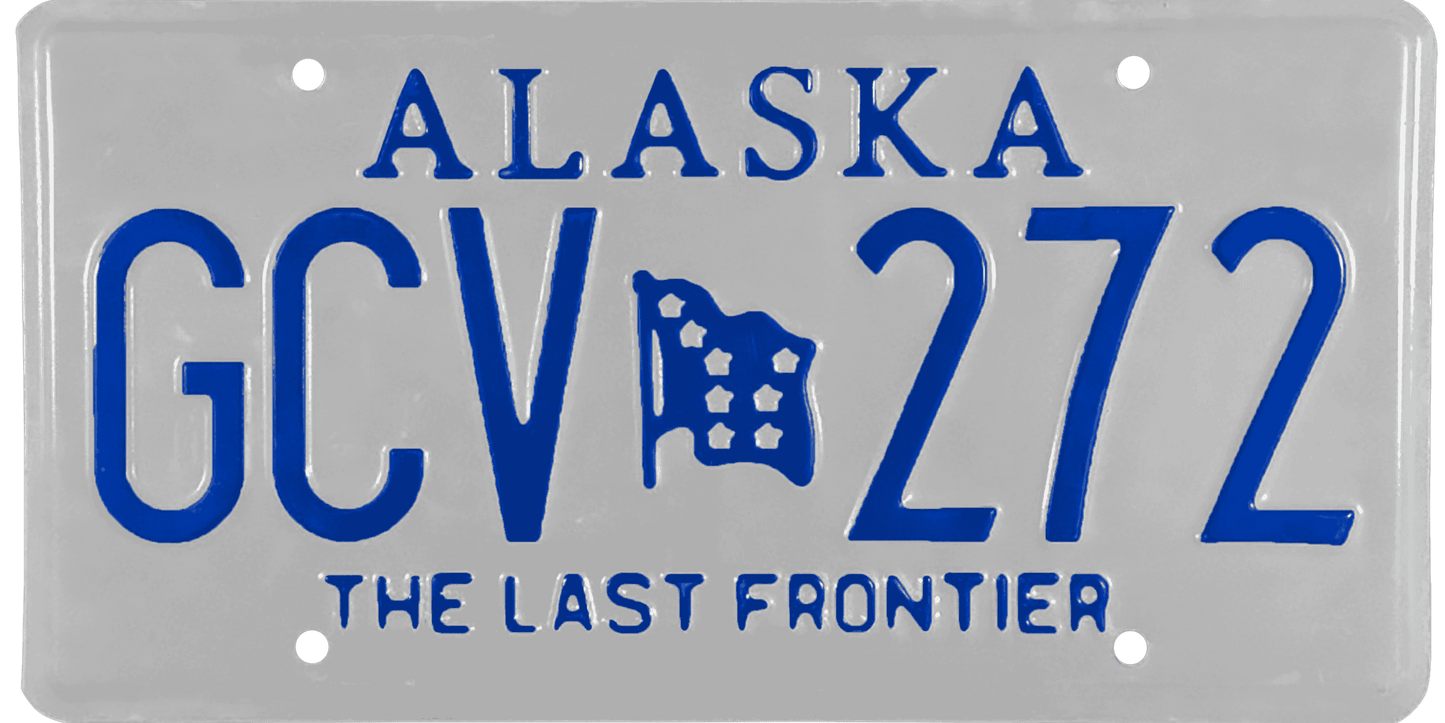 Alaska License Plate Wrap Kit