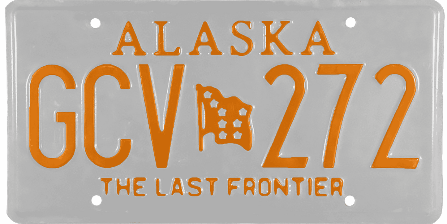 Alaska License Plate Wrap Kit