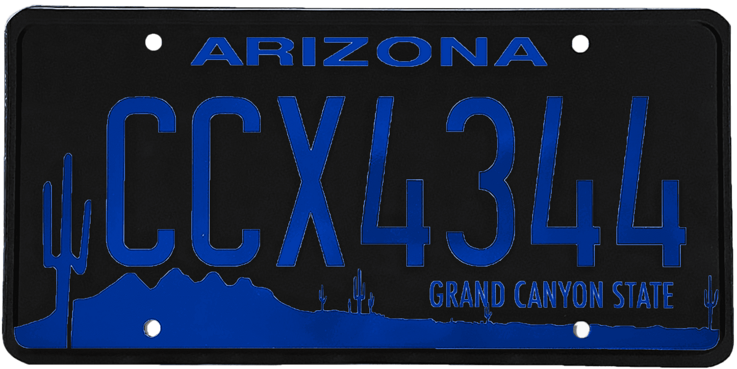 Arizona License Plate Wrap Kit