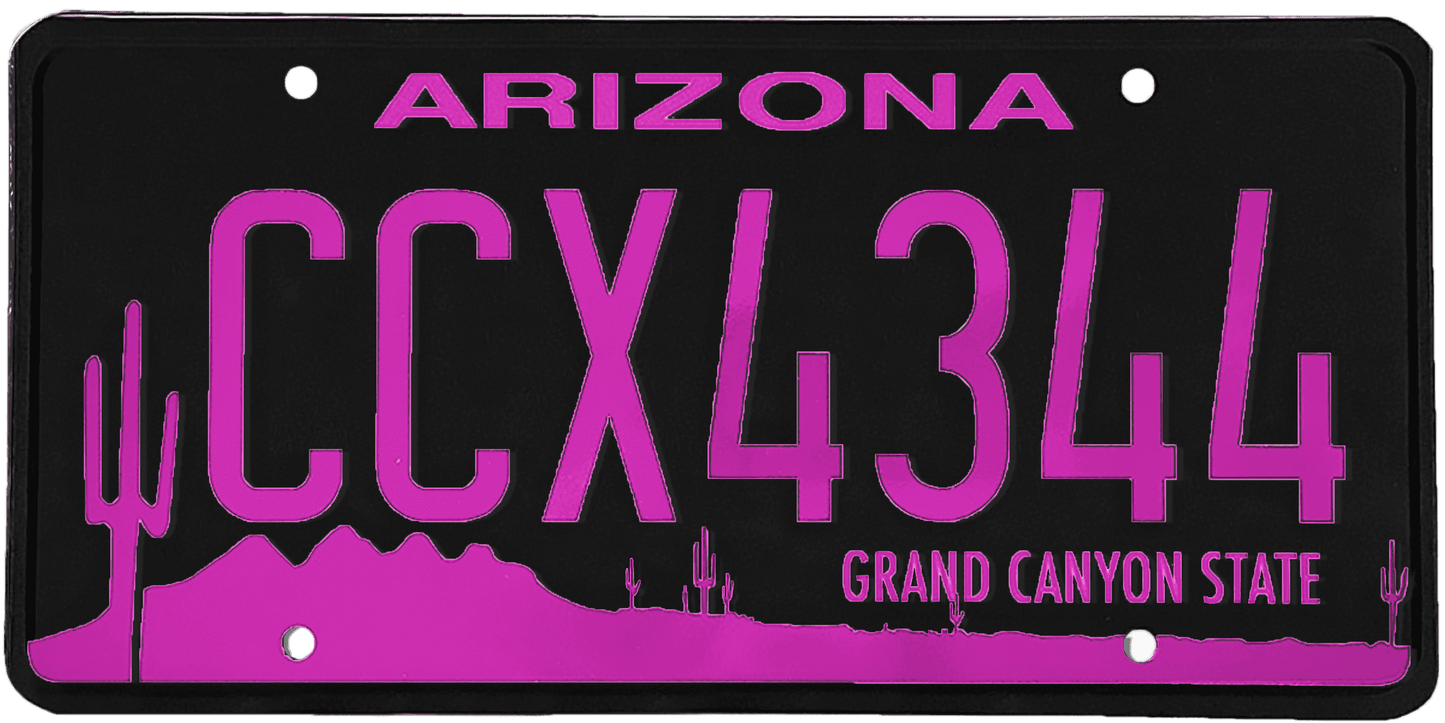 Arizona License Plate Wrap Kit