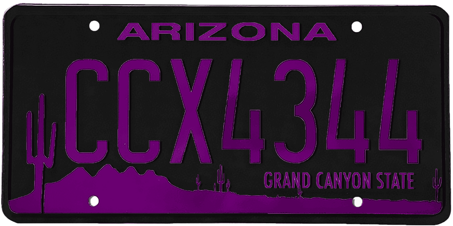 Arizona License Plate Wrap Kit