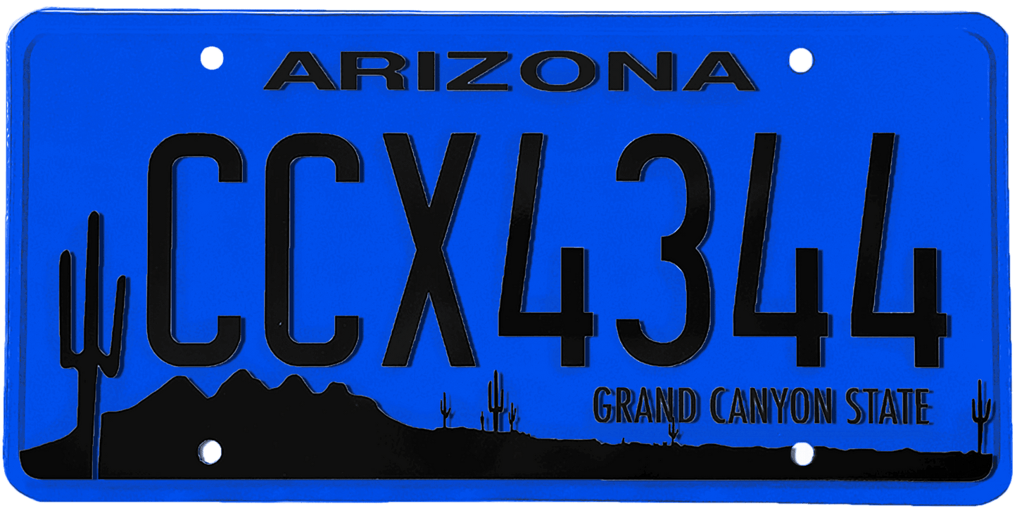 Arizona License Plate Wrap Kit