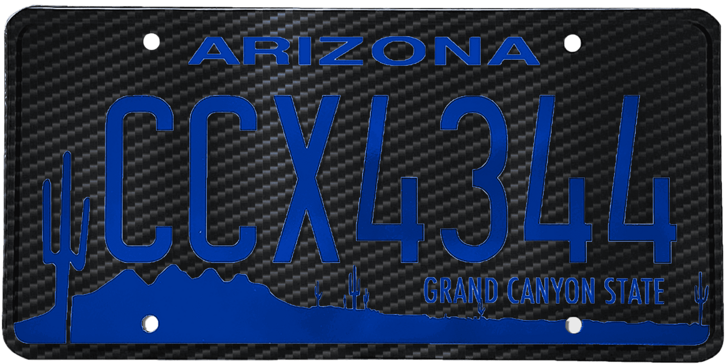 Arizona License Plate Wrap Kit