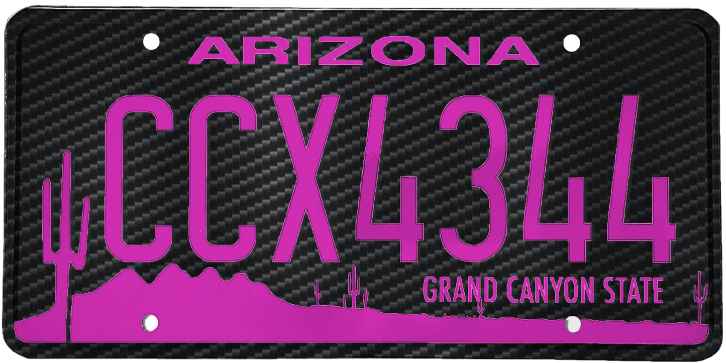 Arizona License Plate Wrap Kit