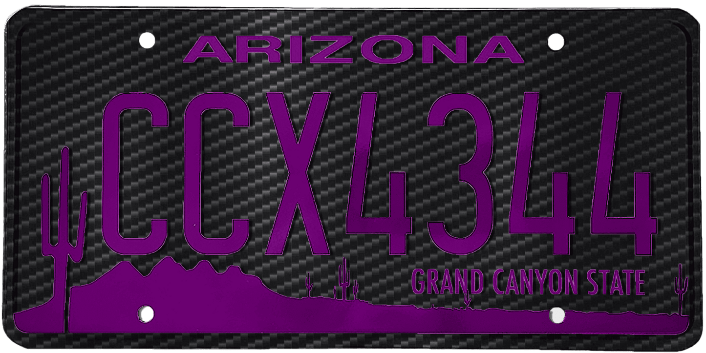 Arizona License Plate Wrap Kit