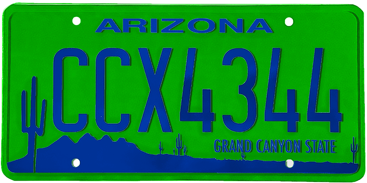 Arizona License Plate Wrap Kit