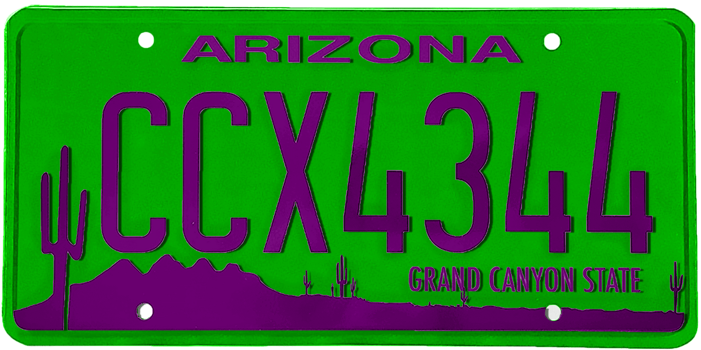 Arizona License Plate Wrap Kit