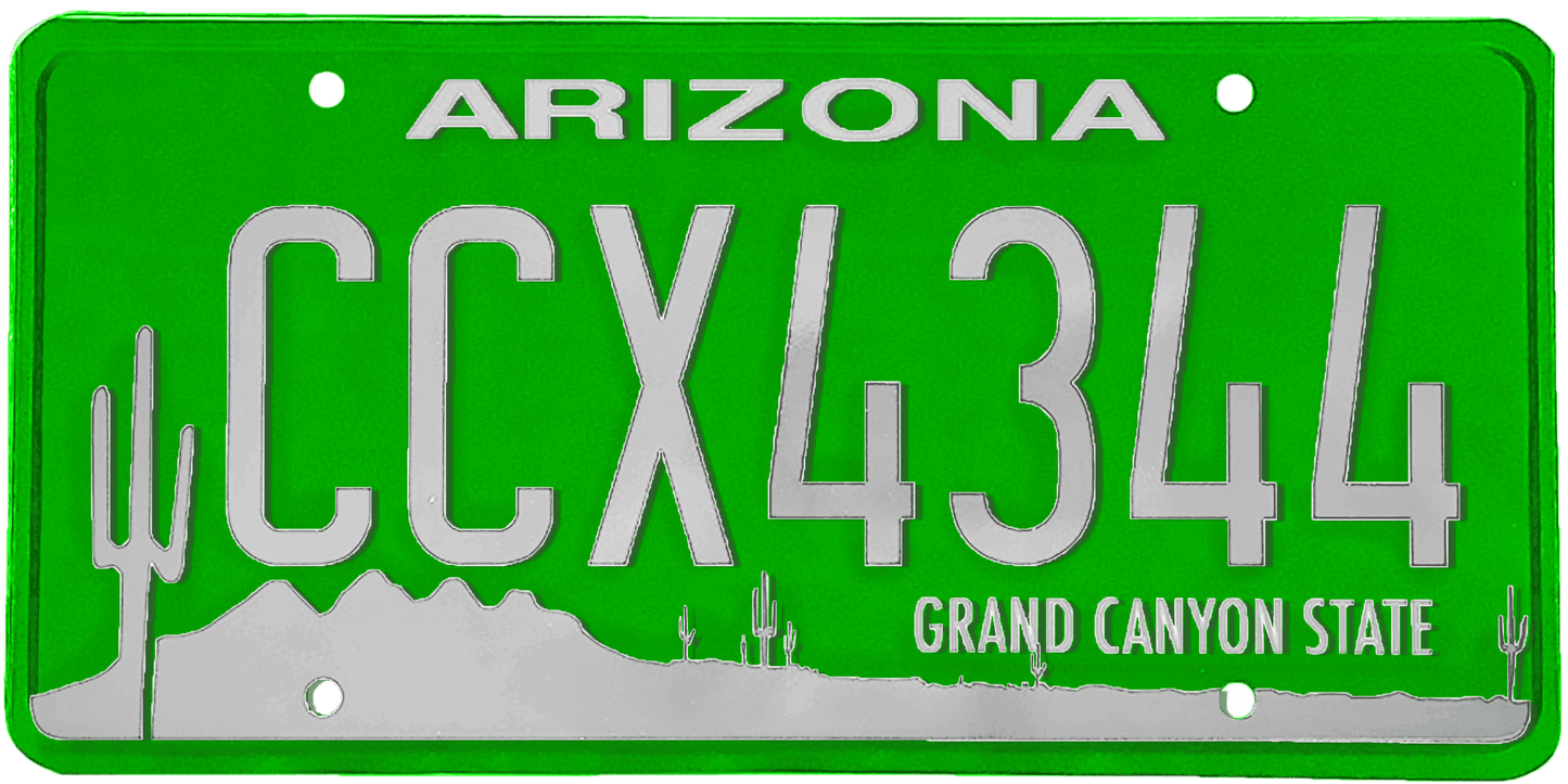 Arizona License Plate Wrap Kit