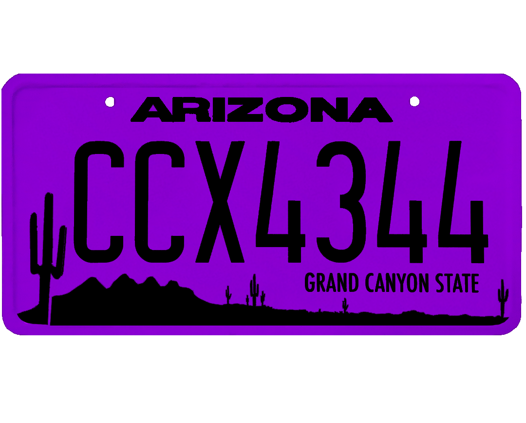 Arizona License Plate Wrap Kit