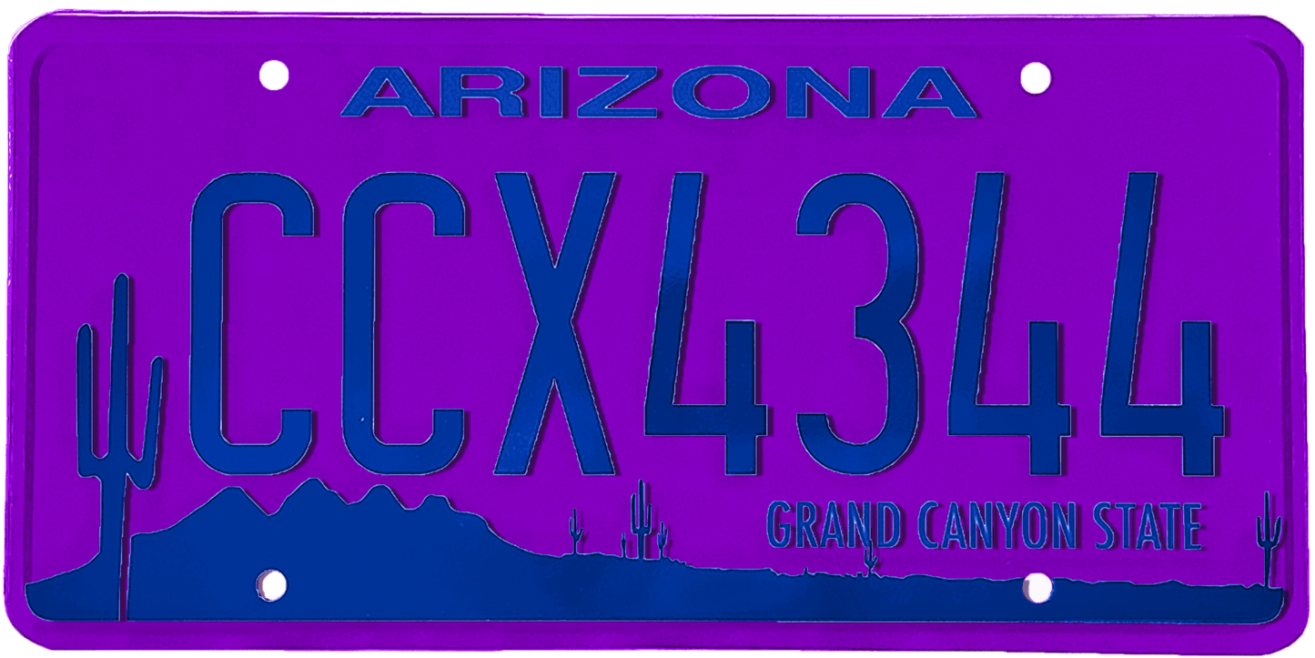 Arizona License Plate Wrap Kit