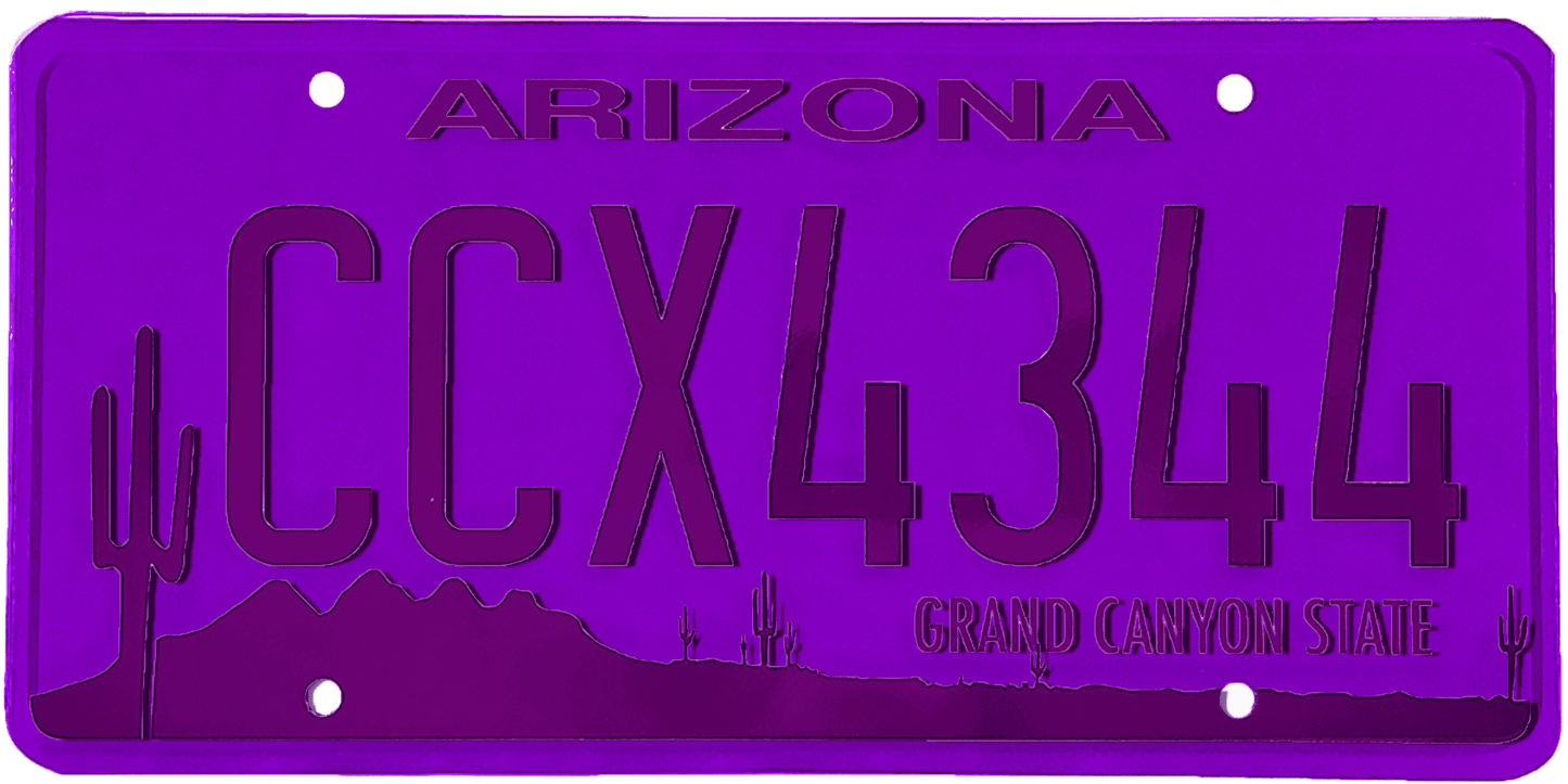 Arizona License Plate Wrap Kit