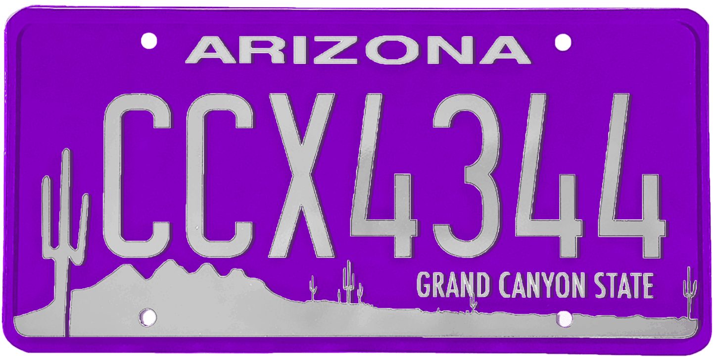 Arizona License Plate Wrap Kit