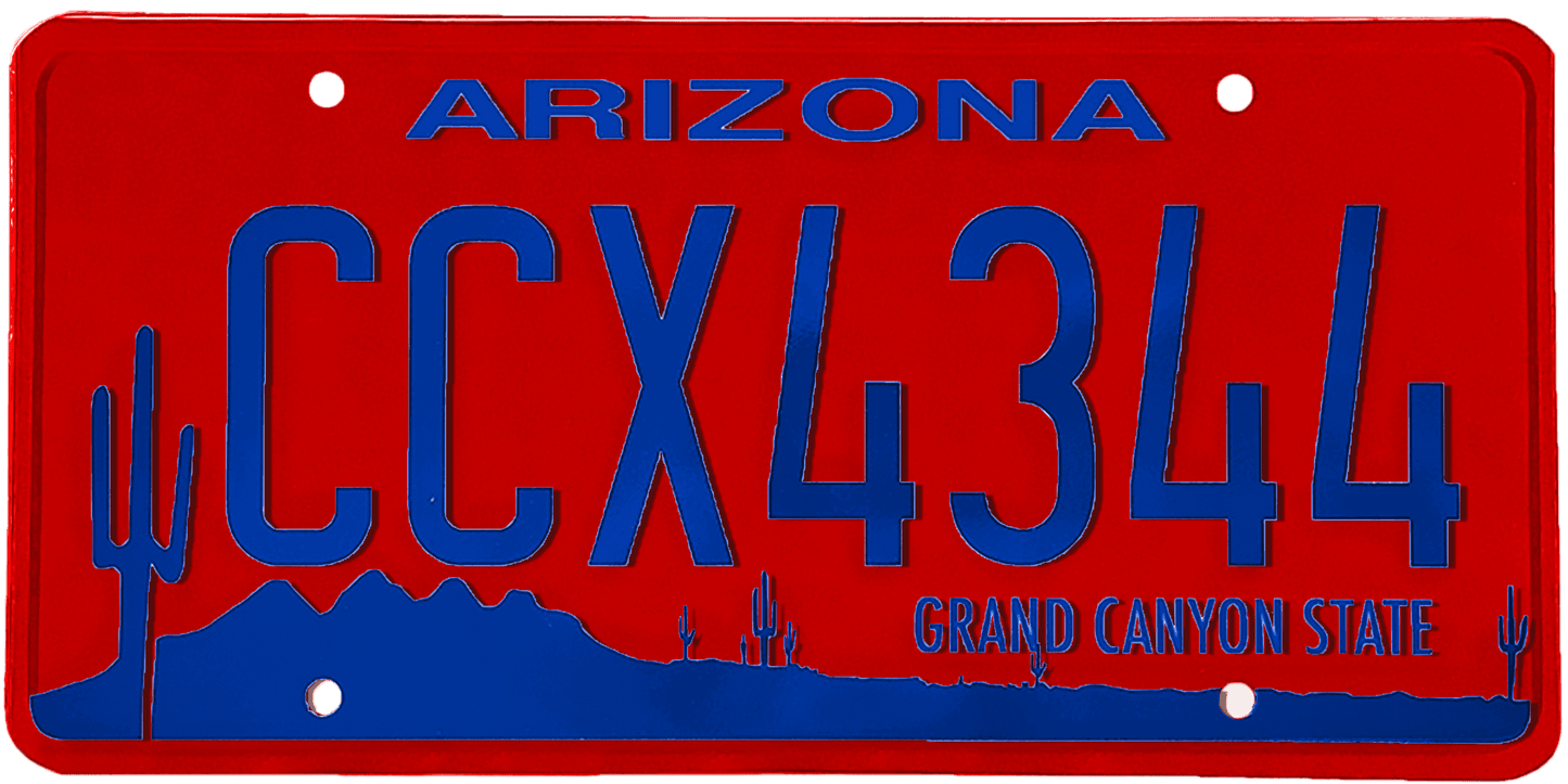 Arizona License Plate Wrap Kit