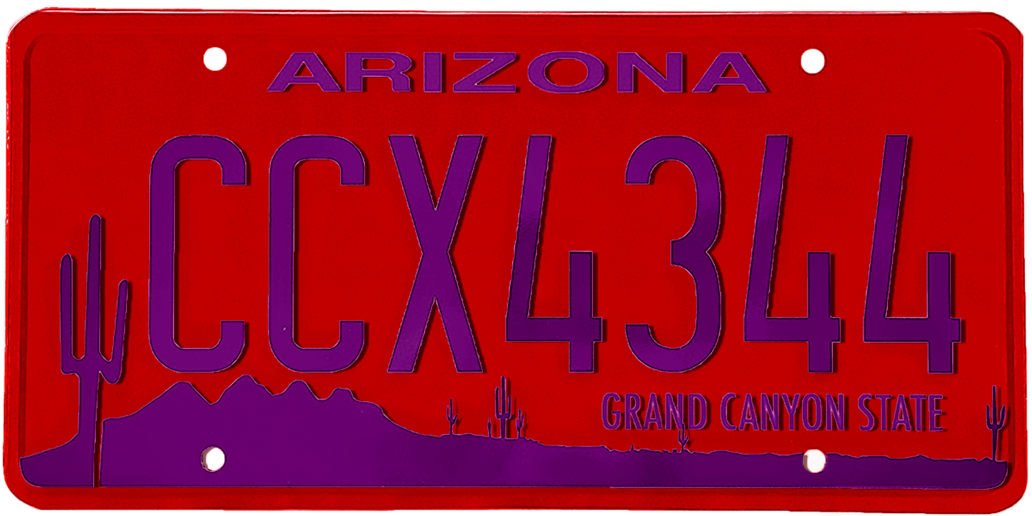 Arizona License Plate Wrap Kit