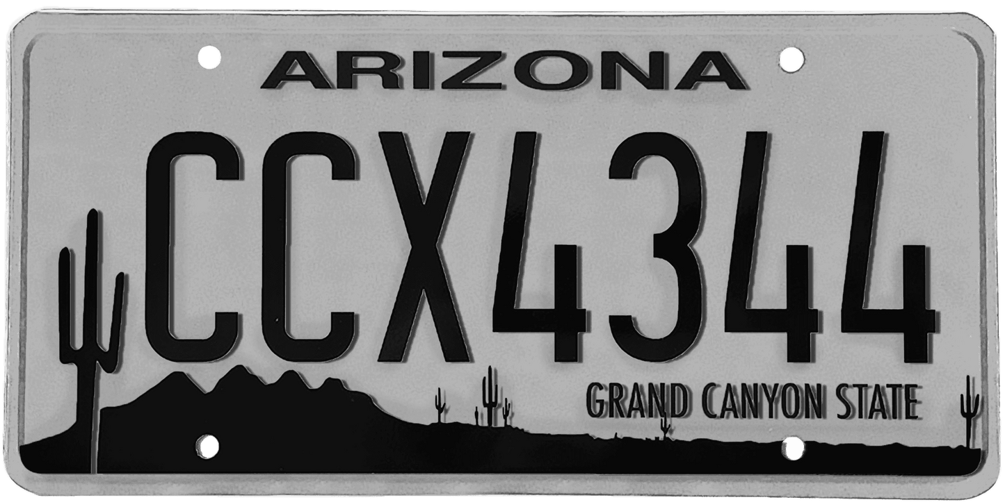 Arizona License Plate Wrap Kit