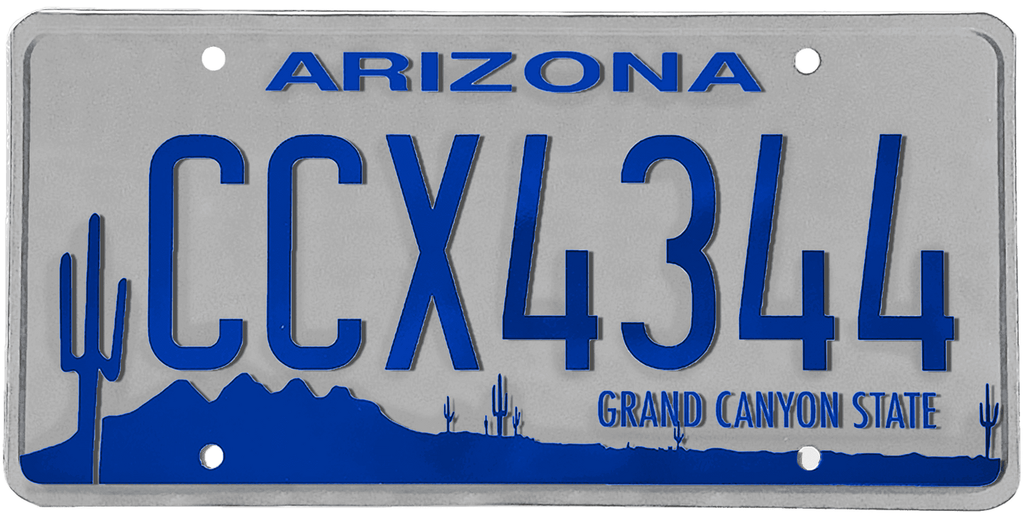 Arizona License Plate Wrap Kit